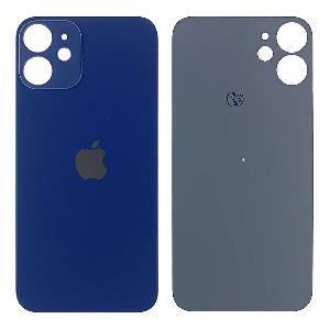 Задня кришка iPhone 12 Mini (синя, виробництво Китай з великим отвором)